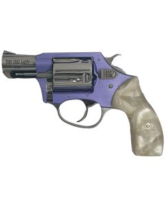 Charter Arms 53849 Undercover Lite Chic Lady Small 38 Special 5rd 2" Stainless High Polished &amp; Cylinder, Lavender Aluminum Frame, Pearl Grip, Exposed Hammer