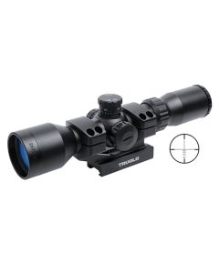 Truglo TG8539TL Tru-Brite 30 3-9x 42mm Obj 28.8-12.1 ft @ 100 yds FOV 1" Tube Black Matte Finish Illuminated Duplex Mil-Dot
