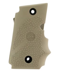 Hogue 38003 Rubber GripDesert Tan with Finger Grooves for Sig P238