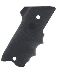 Hogue 82060 Rubber GripBlack with Finger Grooves &amp; Right Hand Finger Rest for Ruger Mark II, III