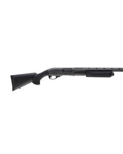 Hogue 08732 OverMolded Combo Kit Black Synthetic with Forend &amp; 12" LOP for Remington 870