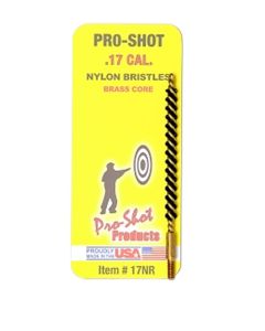 Pro-Shot 7NR Bore Brush7mm Rifle #8-32 Thread Nylon Bristles Brass Core