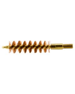 Pro-Shot 9P Bore Brush9mm Pistol #8-32 Thread Bronze Bristles Brass Core