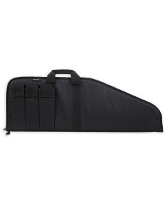 Bulldog BD49943 Pit Bull43" Black Floatable Water Resistant Nylon, Tricot Lining, 3 Velcro Exterior Magazine Pouches, Soft Padding