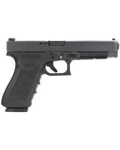 Glock PG4130103 G41 Gen4 Competition 45 ACP 13+1 5.31" Barrel, Black Frame &amp; Slide, Finger Grooved Rough Texture Grip, Modular Backstrap, Reversible Mag. Catch, Safe Action Trigger