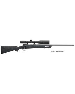 Winchester Guns 535207277 70 Coyote Light 325 WSM 3+1 24" Black w/Gray Webbing Fixed Bell &amp; Carlson w/Aluminum Bedding Stock Blued Right Hand