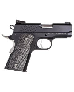Magnum Research DE1911U 1911U45 ACP 6+1, 3" Black Steel Bull Barrel, Matte Black Serrated Carbon Steel Slide, Black Anodized Aluminum Frame w/Beavertail, Black/Gray G10 Grip, Grip Safety, Right Hand