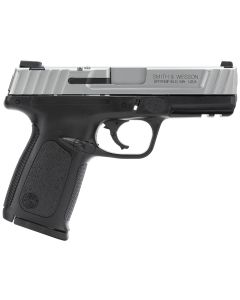 Smith &amp; Wesson 123403 SD40 VE *CA Compliant Compact Frame 40 S&amp;W 10+1, 4" Stainless Steel Barrel, Satin Serrated Stainless Steel Slide, Black Polymer Frame w/Picatinny Rail