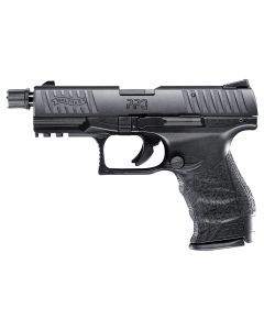 Walther Arms 5100301 PPQ M2 SD Tactical 22 LR 12+1 4" Threaded Black Steel Barrel, Matte Black Tenifer Aluminum/Serrated Slide, Black Polymer Frame w/Picatinny Rail, Black Polymer Grips