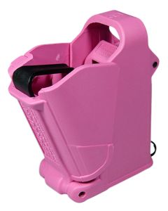 Maglula UP60P UpLULA Loader &amp; Unloader Double &amp; Single Stack Style made of Polymer with Pink Finish for 9mm Luger, 45 ACP Pistols