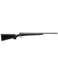 Savage Arms 96915 B.MAGFull Size 17 WSM 8+1 22" Matte Heavy Barrel, Matte Drilled &amp; Tapped Stainless Steel Receiver, Matte Black Fixed Synthetic Stock, Right Hand
