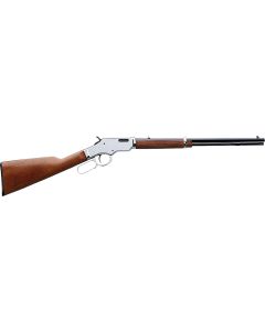 Taylors &amp; Company 550223 Uberti Scout 22 LR Caliber with 14+1 Capacity, 19" Blued Barrel, Chrome-Plated Metal Finish &amp; Walnut Stock Right Hand (Full Size)