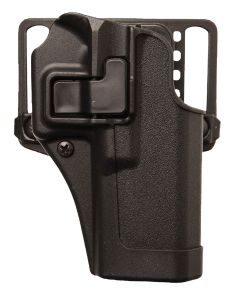 Blackhawk 410563BKR Serpa CQCOWB Size 63 Matte Black Polymer Belt Loop/Paddle Fits S&amp;W M&amp;P Shield 9/40 Right Hand