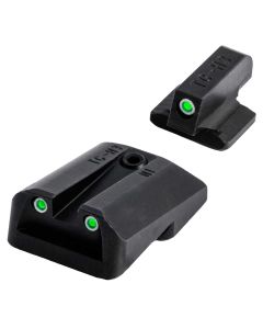 TruGlo TG231N1 TritiumBlack | Green Tritium Front Sight Green Tritium Rear Sight