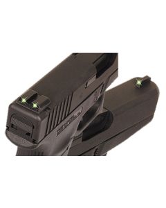 TruGlo TG231R2 TritiumBlack | Green Tritium Front Sight Green Tritium Rear Sight