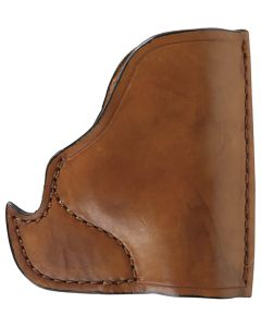 Bulldog MLTIP Inside The PocketTan Leather Fits Micro Pistols 22/25/380 Fits Ruger LCP/Walther PPK Ambidextrous