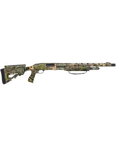 Mossberg 53265 500 Tactical 12 Gauge 5+1 3" 20" Vent Rib Barrel, Dual Extractors, Overall Mossy Oak Obsession, Synthetic 6 Position Stock w/Shell Holder,Includes X-Factor Ported Choke