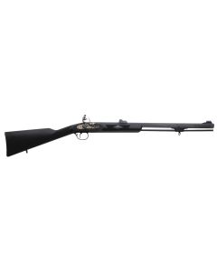 Traditions R3200850 Deerhunter50 Cal 24" Flintlock Blued Black Synthetic Stock