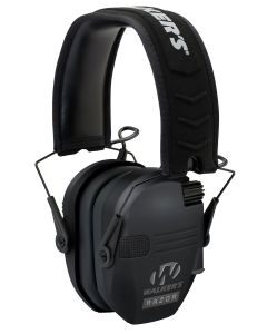 Walker's GWPRSEM Razor Slim Electronic Muff 23 dB Over the Head Black Polymer