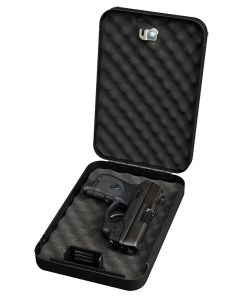 Bulldog BD1121 Personal VaultKey Entry Black Powder Coat Steel Holds 1 Handgun 9.50" L x 6.50" W x 2" D