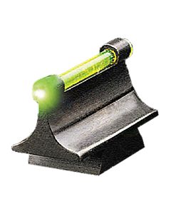 TruGlo TG95450RG 3/8" Dovetail Front SightBlack 0.450" Green Ramp for Rifles