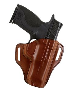 Bianchi 25032 57 RemedyOWB Size 22A Tan Leather Belt Slide Fits Ruger LCR Right Hand