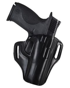 Bianchi 25054 57 RemedyOWB Size 01 Black Leather Belt Slide Fits S&amp;W J Frame Fits S&amp;W 36 Fits S&amp;W 640 Right Hand