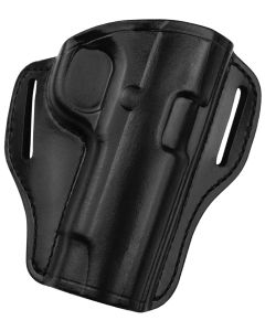 Bianchi 25018 57 RemedyOWB Size 10 Black Leather Belt Slide Fits Colt 1911 Government Right Hand