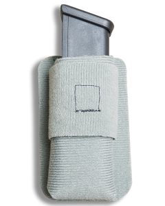 Vertx VTX5110 MAK Mag Pouch Single Gray Velcro One-Wrap Belt Loop 45 ACP