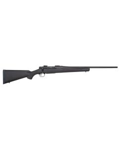 Mossberg 27864 Patriot308 Win 5+1 22" Fluted Barrel w/Recessed Match Crown, Matte Blued Metal Finish, Spiral-Fluted Bolt, Synthetic Stock, Drop Box Magazine, Adjustable LBA Trigger