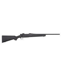 Mossberg 27884 PatriotFull Size 270 Win 5+1 22" Matte Blued Fluted Barrel, Drilled &amp; Tapped Matte Blued Stainless Steel Receiver, Fixed Synthetic Stock, Right Hand