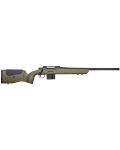 Mossberg 27697 MVP LR 308 Win,7.62x51mm NATO 20" Threaded Barrel 10+1 Blued Blued OD Green Fixed Benchrest w/Adjustable Comb Stock