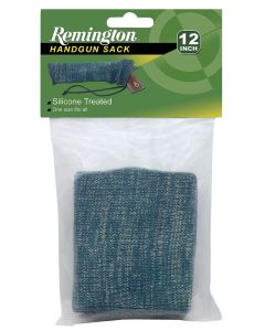 Remington Accessories 17269 Gun Sack12" Handgun Green Silicone Treated Polyester