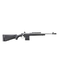 Ruger 6829 ScoutSports South Exclusive 308 Win 10+1 16.10" Matte Stainless Threaded Barrel, Matte Stainless Steel Receiver w/Picatinny Rail, Black Synthetic Fixed Stock, Right Hand