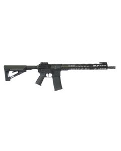 ArmaLite M15TAC16 M-15 Tactical 5.56x45mm NATO 30+1 16" Barrel, Black Hard Coat Anodized Receiver,Adjustable Magpul STR Collapsible Stock, Magpul MBUS Front &amp; Rear Sights, Flash Hider, Optics Ready