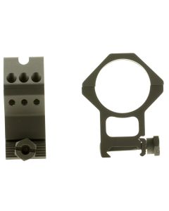 Weaver Mounts 99686 Six-Hole Skeleton RingsMatte Black 34mm Extra Extra High