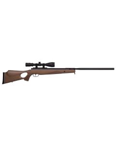 Benjamin BT725WNP Trail XLNitrogen Piston 25 Pellet Black Hardwood Fixed Thumbhole Stock 3-9x40mm AO