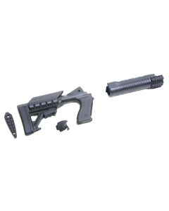 Archangel AA500 Tactical Pistol Grip StockBlack Synthetic 6 Position forMossberg 500, 590