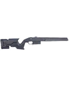 Archangel AA700A Precision StockBlack Synthetic Fixed with Aluminum Bedding &amp; Adjustable Cheek Riser for Remington 700 Short Action