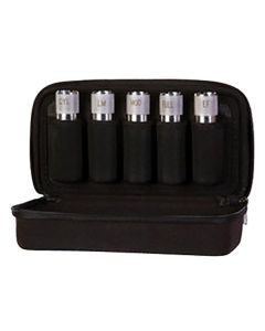 Carlson's Choke Tubes 00400 Choke Tube Case Protective Case Black Holds 5 Chokes Nylon Textured