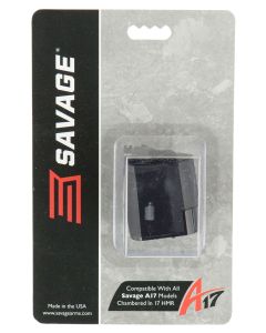 Savage Arms 90022 A17/B1710rd Rotary 17 HMR Black Polymer