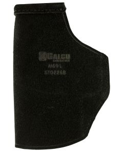 Galco STO226B Stow-N-GoIWB Black Leather Belt Clip Fits Glock 19 Gen1-5/19X/23 Gen2-5 Right Hand
