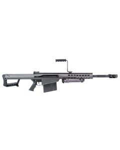 Barrett 13318 M82A150 BMG 10+1 20" Chrome-Lined Fluted Barrel, Black Cerakote Steel Receiver, Black Fixed Stock w/Sorbothane Recoil Pad, M1913 Optics Rail, Includes Hard Carry Case