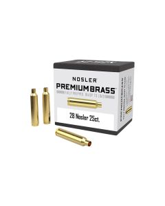 Nosler 10150 Premium Brass Unprimed Cases 28Nosler Rifle Brass 25/Box
