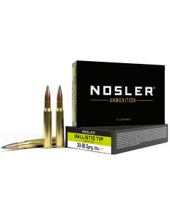Nosler 40068 Ballistic Tip30-06Springfield 125gr Spitzer Ballistic Tip 20 Per Box/10 Case