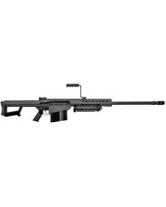 Barrett 13316 M82A150 BMG 10+1 29" Chrome-Lined Fluted Barrel, Black Cerakote Steel Receiver, Fixed Synthetic Stock w/Sorbothane Recoil Pad, Includes Hard Carry Case