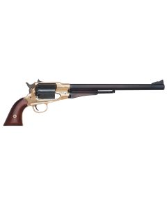 Traditions FR185812 1858 Bison Break Open 44 Cal #11 Percussion 12" 6 Shot Brass Frame Blued Barrel &amp; Cylinder Walnut Grip