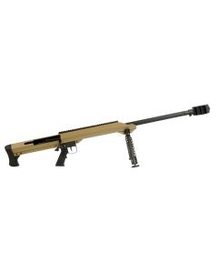 Barrett 14032 M9950 BMG 29" 1rd Flat Dark Earth Cerakote Flat Dark Earth Fixed w/Sorbothane Recoil Pad Stock Black Polymer Grip Right Hand