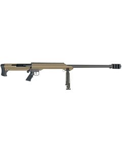 Barrett 13273 M9950 BMG 32" 1rd Flat Dark Earth Cerakote Flat Dark Earth Fixed w/Sorbothane Recoil Pad Stock Black Polymer Grip Right Hand