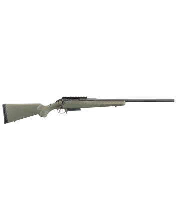 Ruger 26948 American PredatorFull Size 6mm Creedmoor 3+1 22" Matte Black Threaded Barrel, Matte Black Steel Receiver w/Picatinny Rail, Moss Green Fixed Synthetic Stock Right Hand